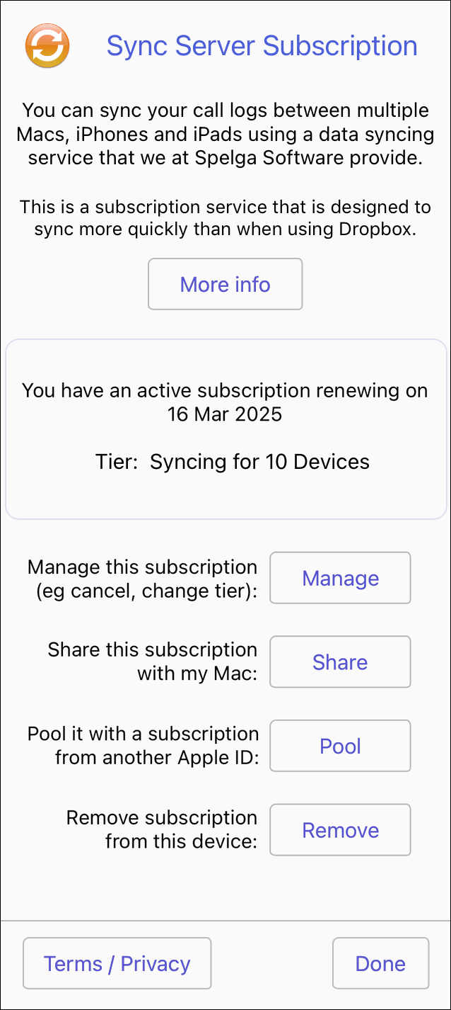 Valid subscription image