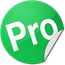 Pro sticker